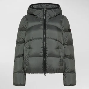 Peuterey - Manteau Carena MQN 01 avec détails contrastés - Vert lierre