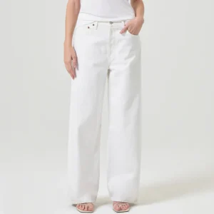 Agolde - Jean Baggy - Blanc