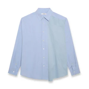 6397 - Chemise Reworked Uniform - Bleu