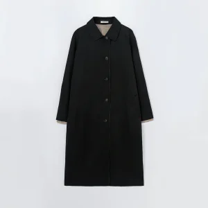 Cordera - Trench Réversible - Noir Mat Beige