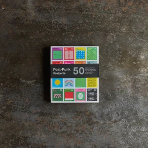 Boîte de cartes postales - Post-punk