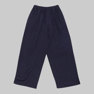 Baserange - Pantalon Claude - Purple Stripe