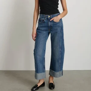 B Sides - Jeans Lasso Décontracté - Bleu