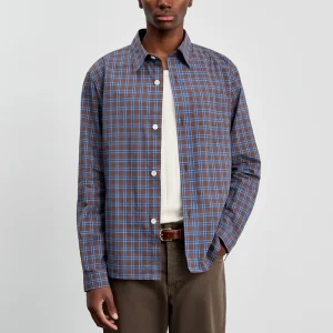 Another Aspect - Chemise 4.0 - Marron Bleu Check