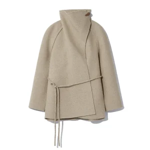 Le 17 septembre - Manteau Cowl Neck - Beige