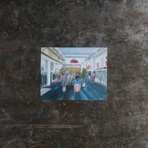 Carte postale - Merci x Travis Chapman - New staff at Merci