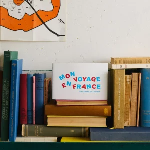 Carnet à illustrer - Mon Voyage en France