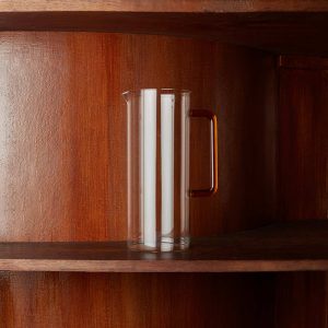 Pichet tube avec anse - Jaune