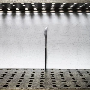 Couteau Goa en acier inoxydable et résine