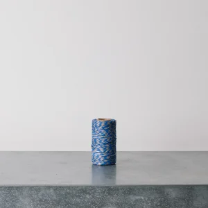 Bobine fil de lin - Bleu