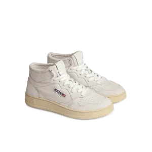 Autry - Baskets 01 Mid Wom - Blanc